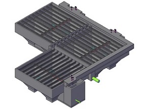 Diseño 3D decantadores